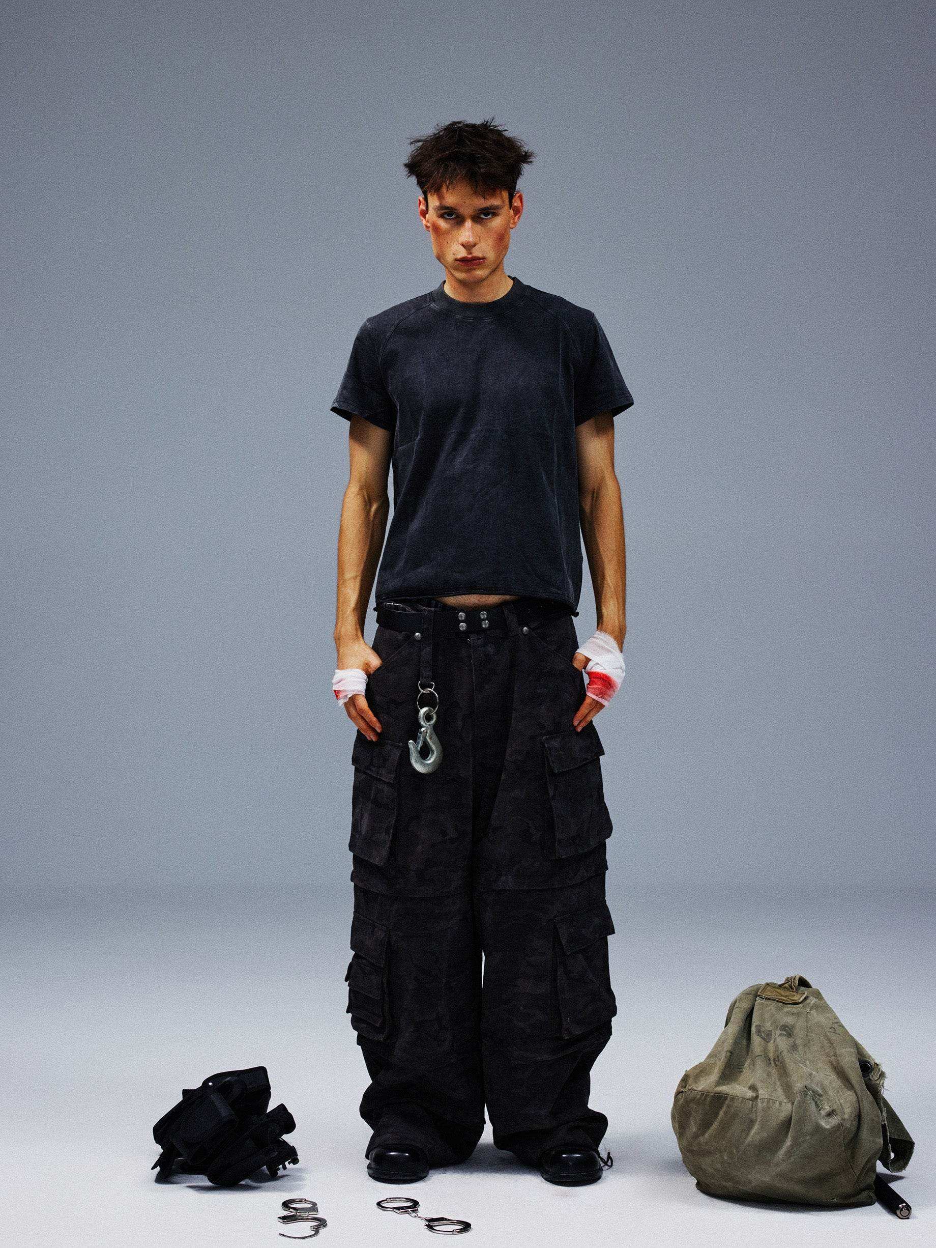 Detachable Camo Cargo Pants - TecNineGroup