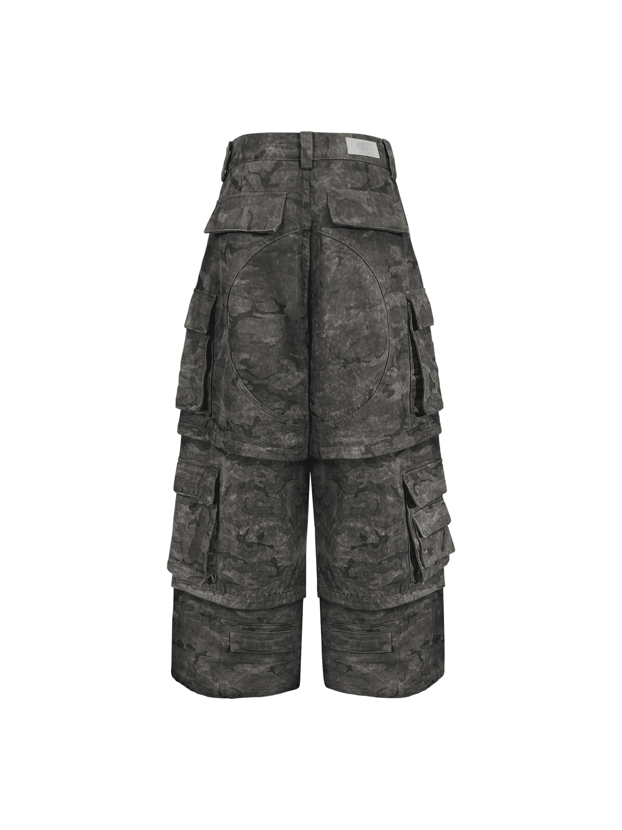 Detachable Camo Cargo Pants - TecNineGroup
