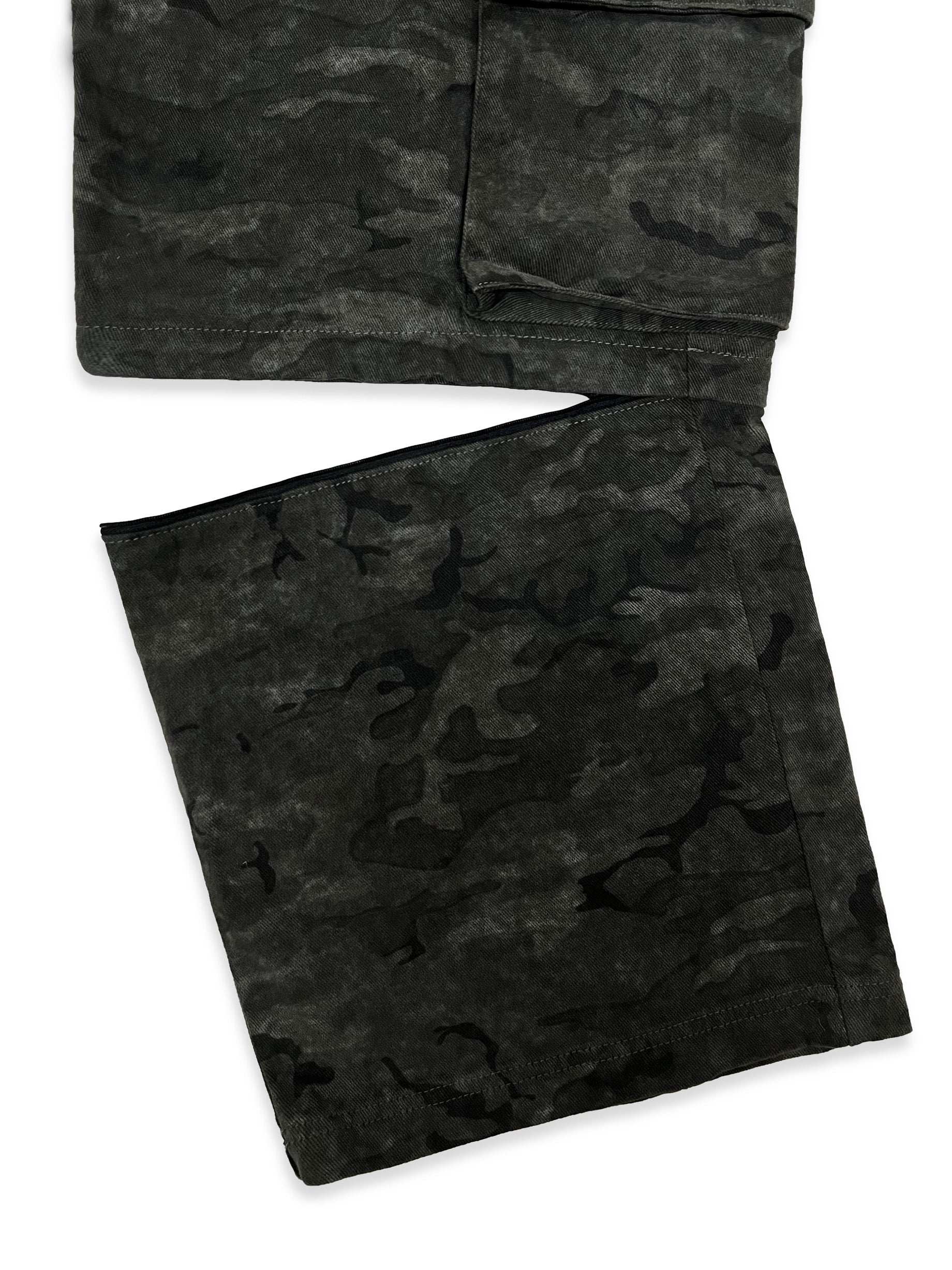 Detachable Camo Cargo Pants - TecNineGroup