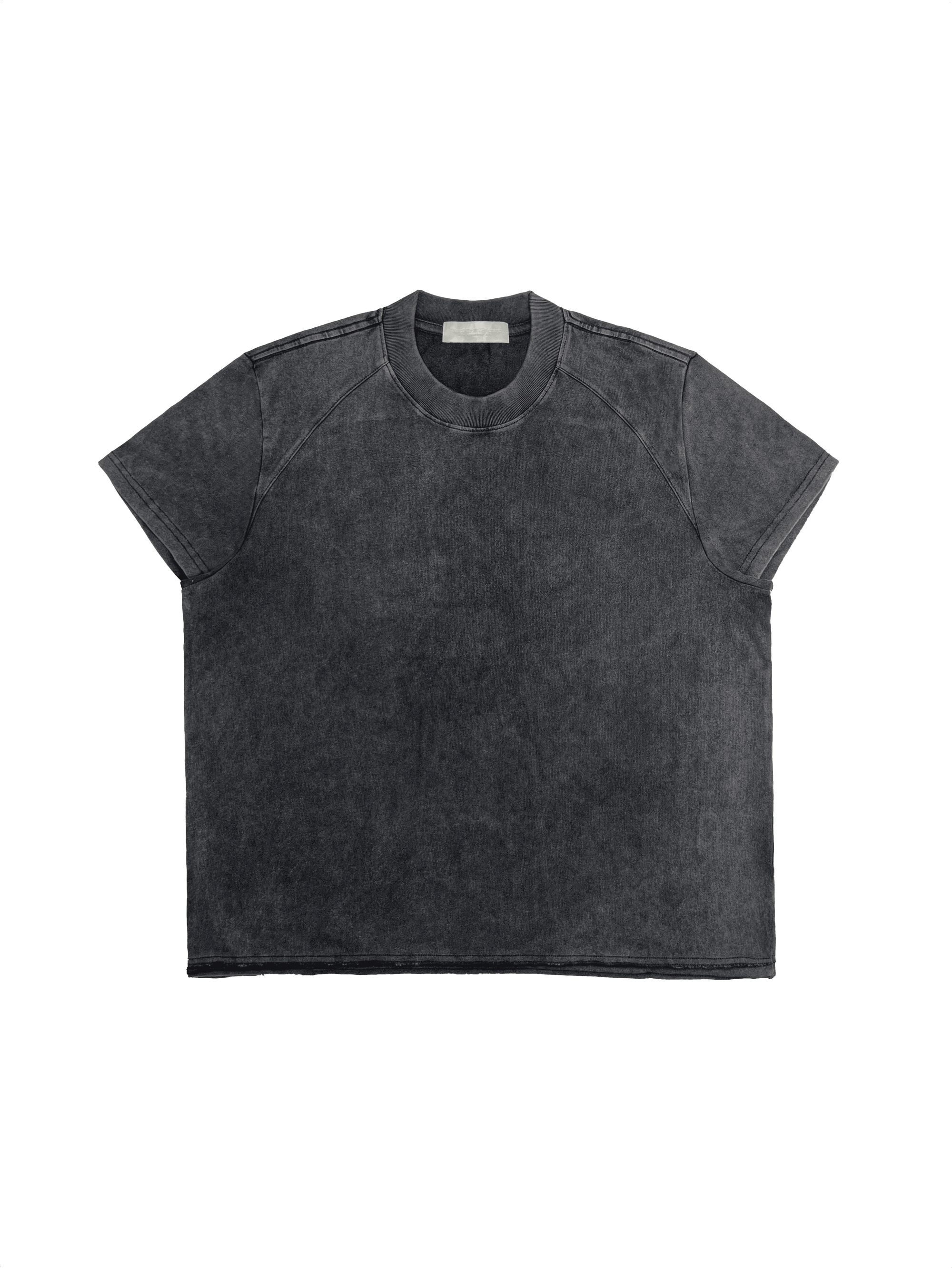 Washed Black Tee - TecNineGroup