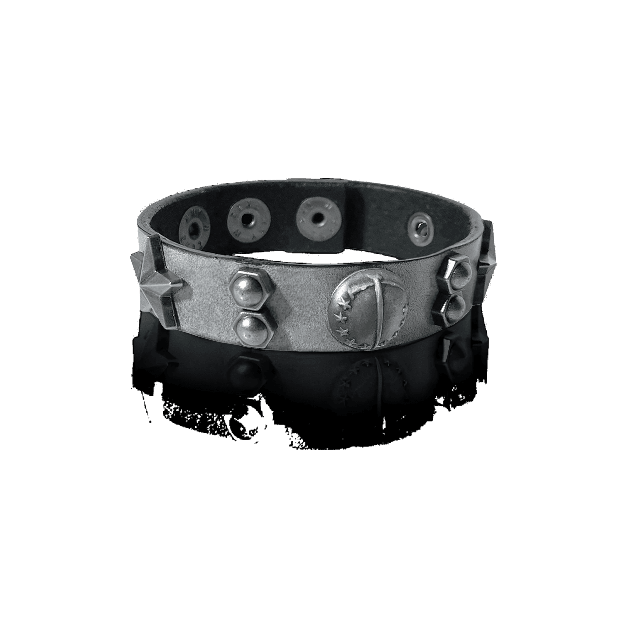Heart of Rock Leather Bracelet - TecNineGroup