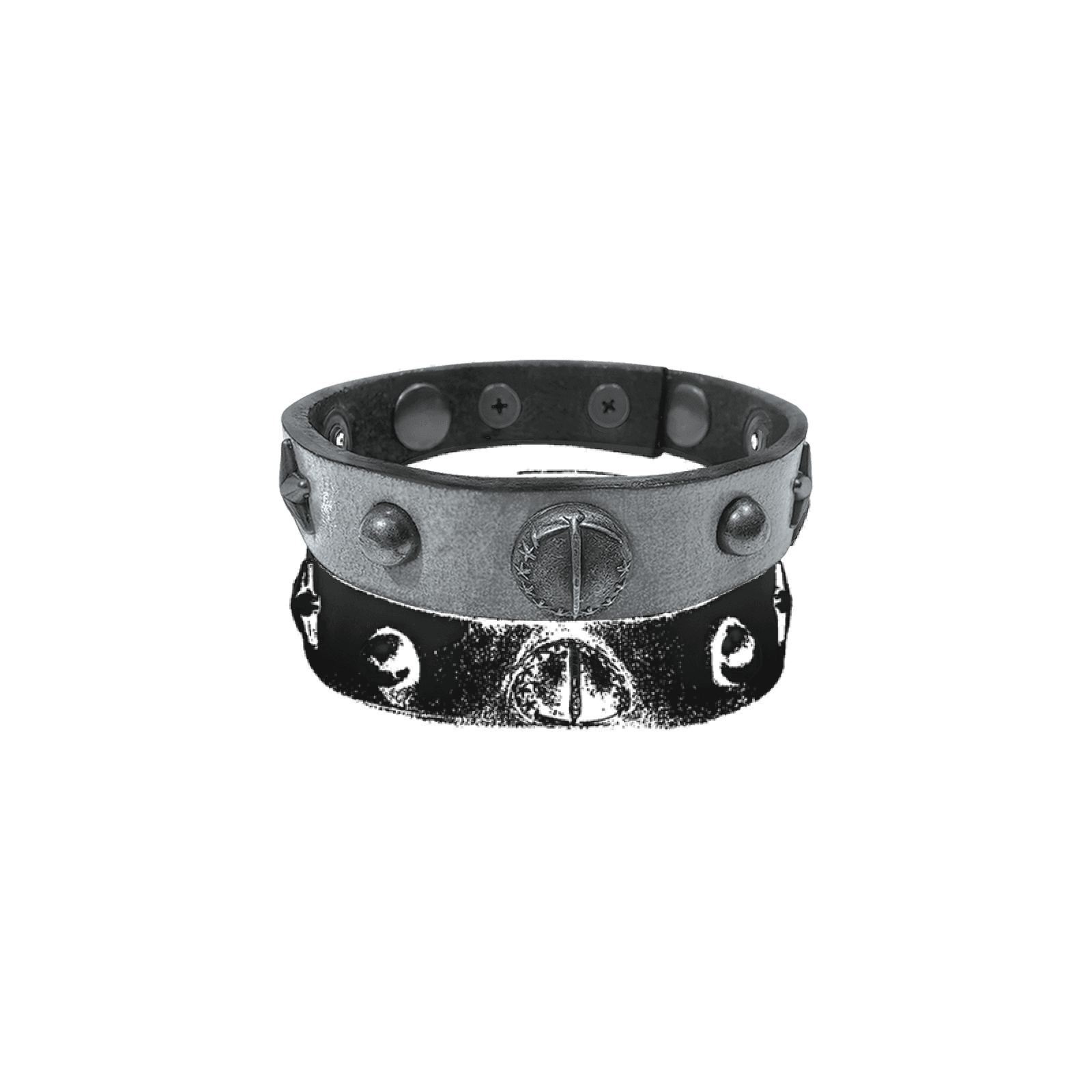 Heart of Rock Leather Bracelet - TecNineGroup