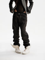 NINE-STAR PLEATED JEANS