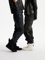 NINE-STAR PLEATED JEANS