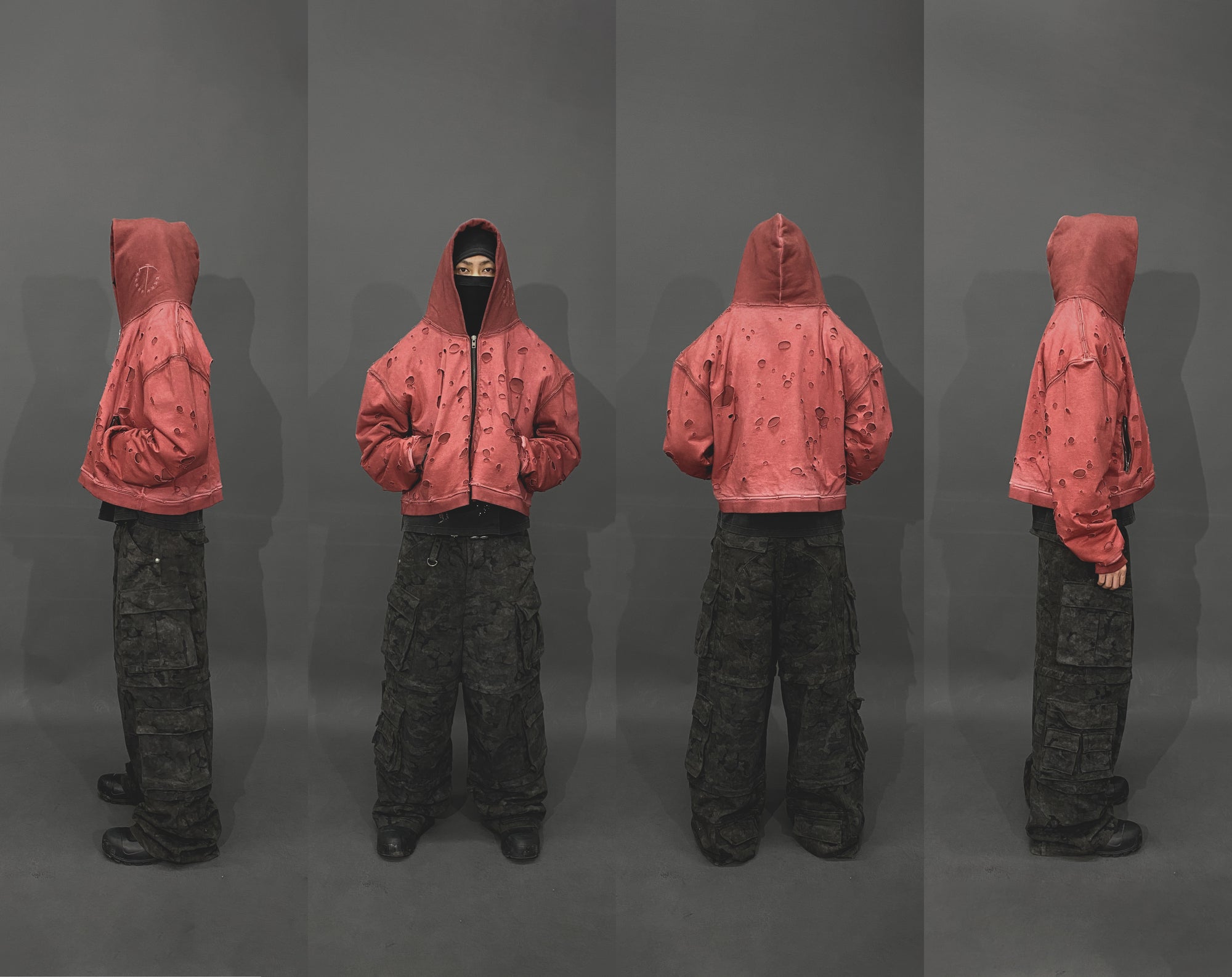 Distressed Hoodie