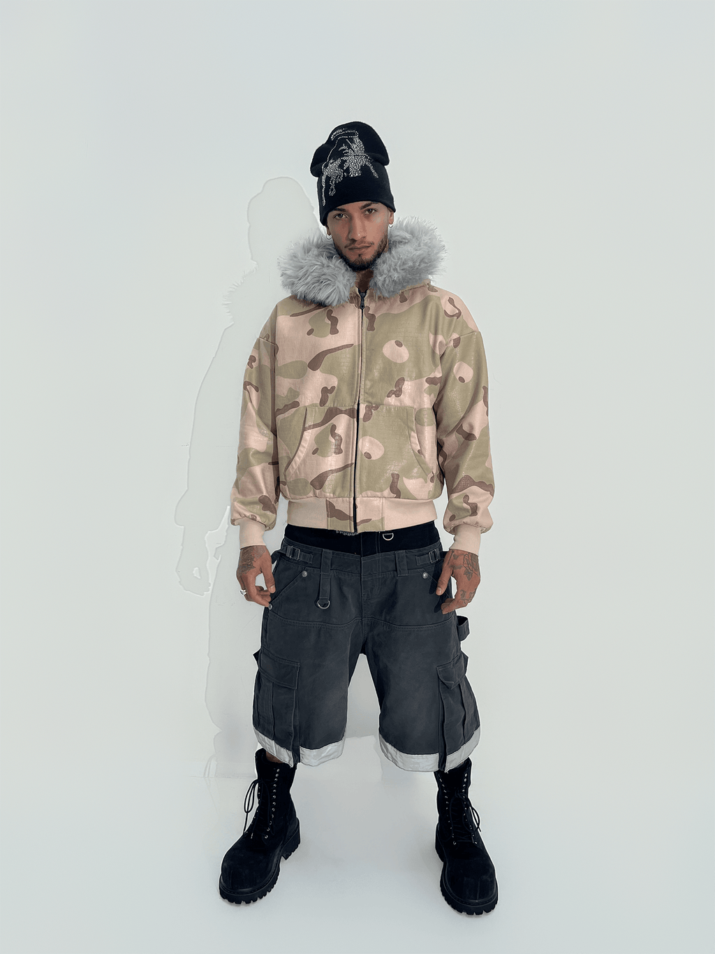 Serpentine Camo Hoodie