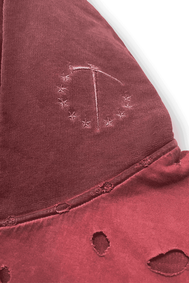 Distressed Hoodie - TecNineGroup