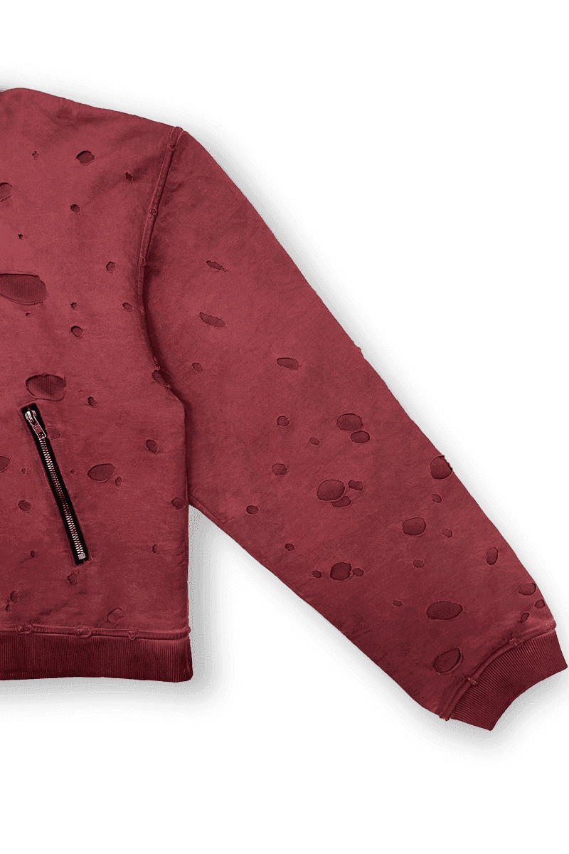 Distressed Hoodie - TecNineGroup