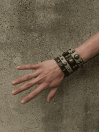 Heart of Rock Leather Bracelet - TecNineGroup