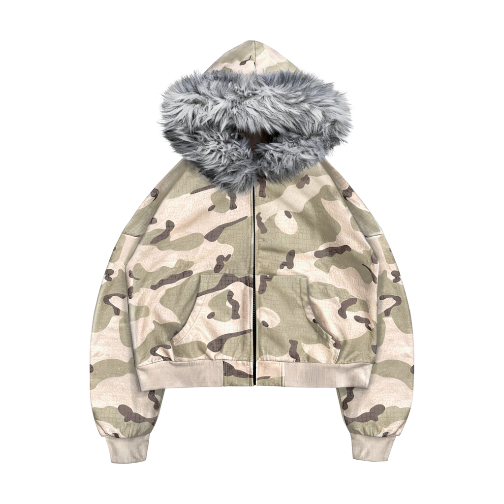 Serpentine Camo Hoodie
