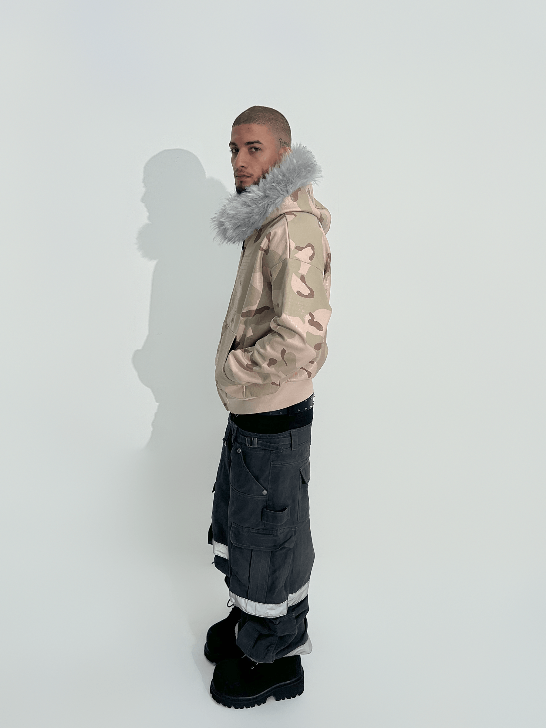 Dark Gray Cargo Pants