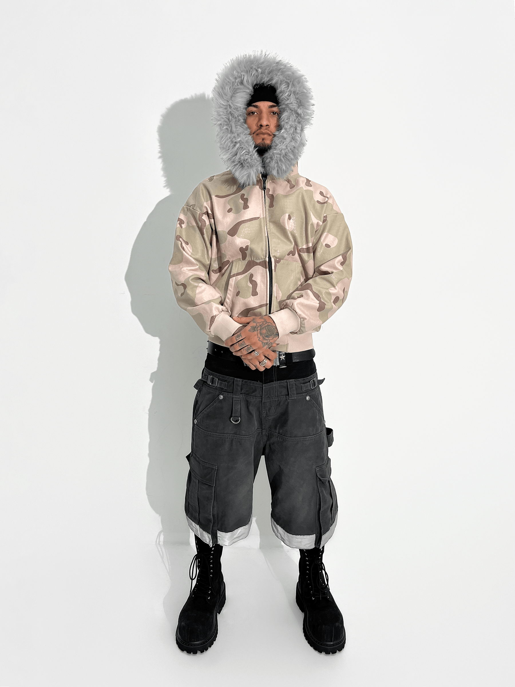 Dark Gray Cargo Pants