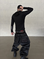 DRILL WAXED JEANS