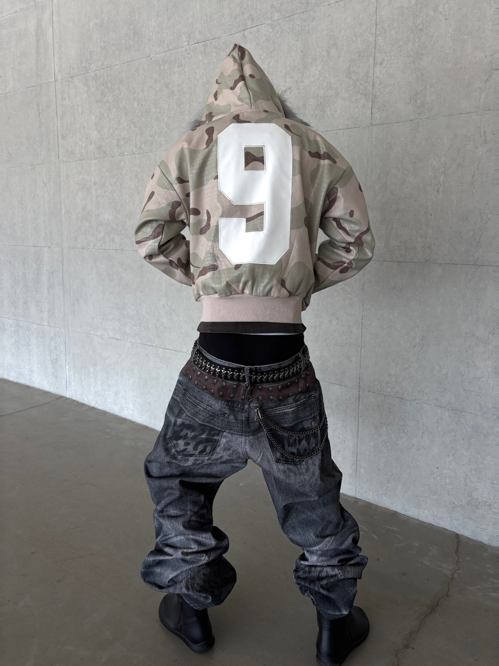 Serpentine Camo Hoodie