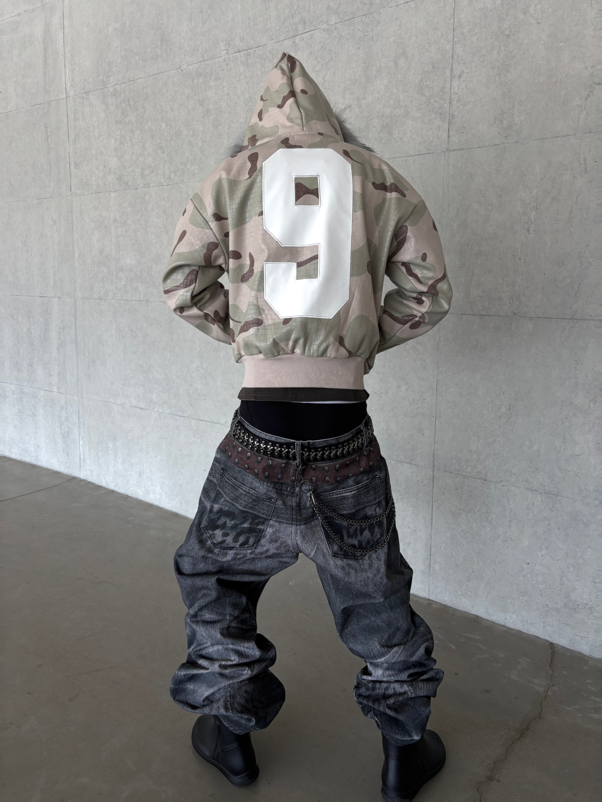 Serpentine Camo Hoodie