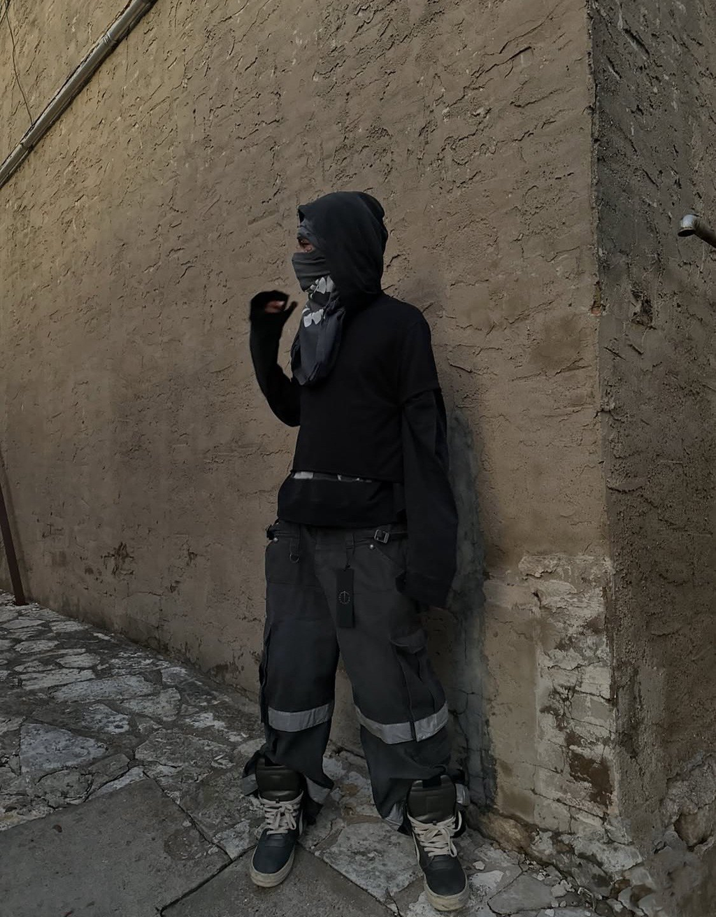 Dark Gray Cargo Pants