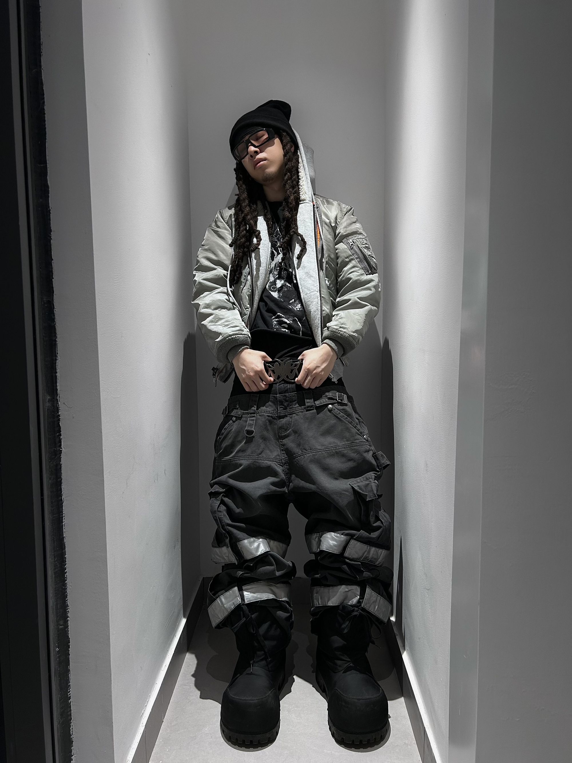 Dark Gray Cargo Pants