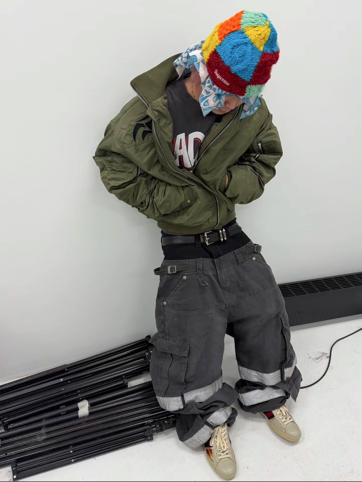 Dark Gray Cargo Pants