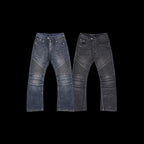 NINE-STAR PLEATED JEANS