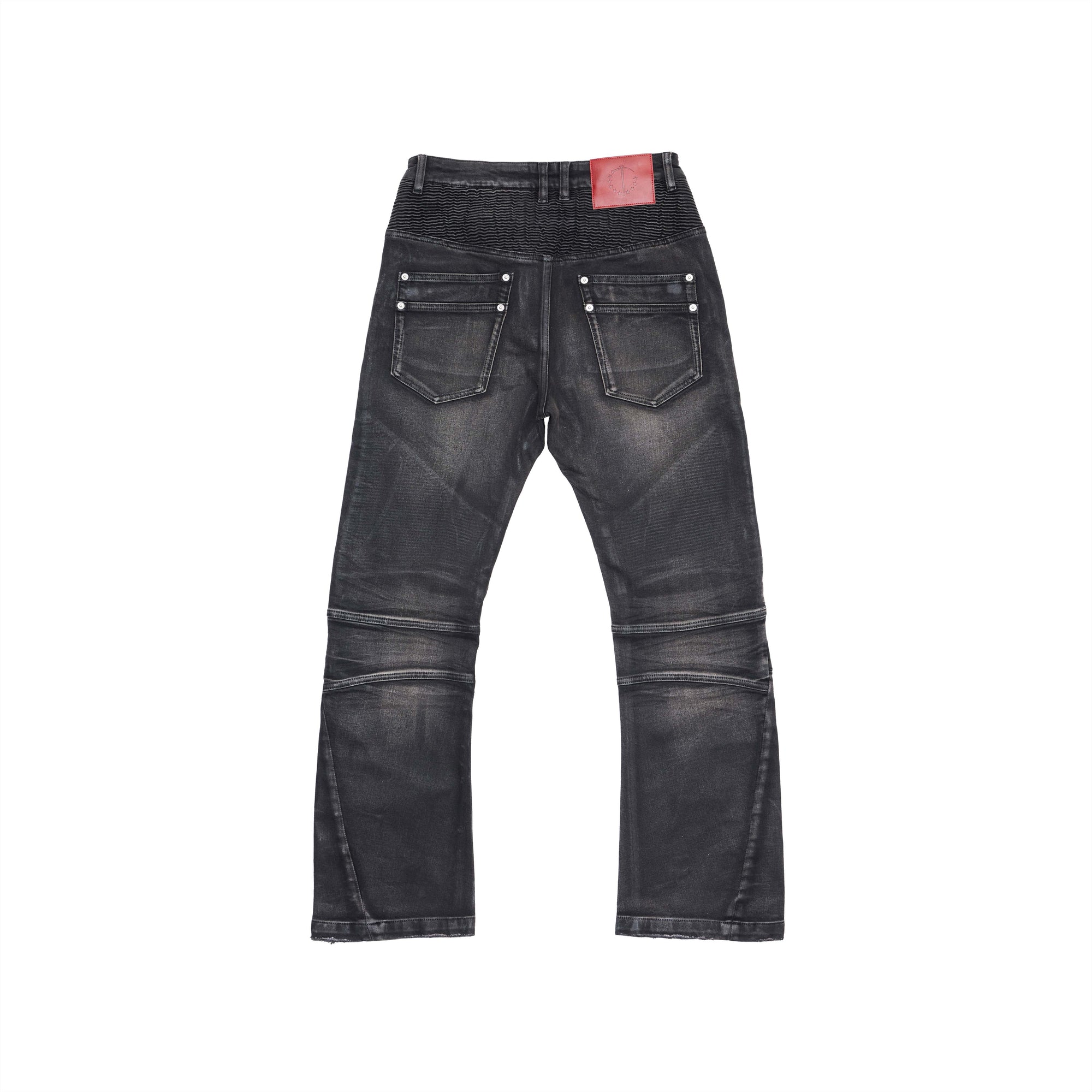 NINE-STAR PLEATED JEANS