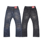 NINE-STAR PLEATED JEANS