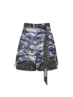 Layered Camo Shorts - TecNineGroup