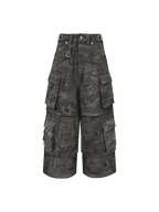 Detachable Camo Cargo Pants - TecNineGroup