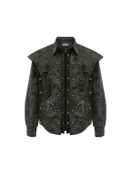 Camo Rivet Shirt Jacket - TecNineGroup