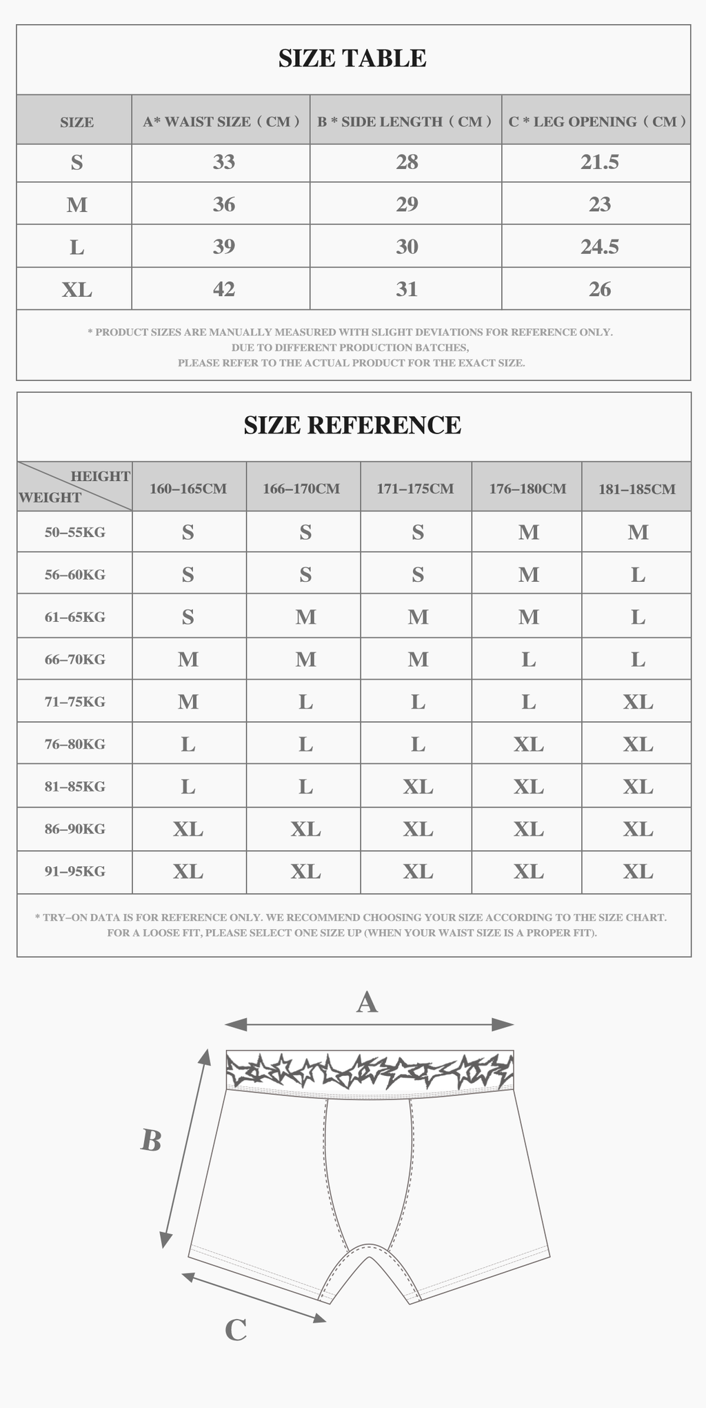 THORN-STAR UNDERWEAR