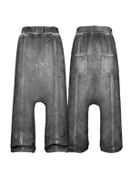 Drop-Crotch Sweatpants