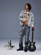 Gesso Flared Jeans - TecNineGroup
