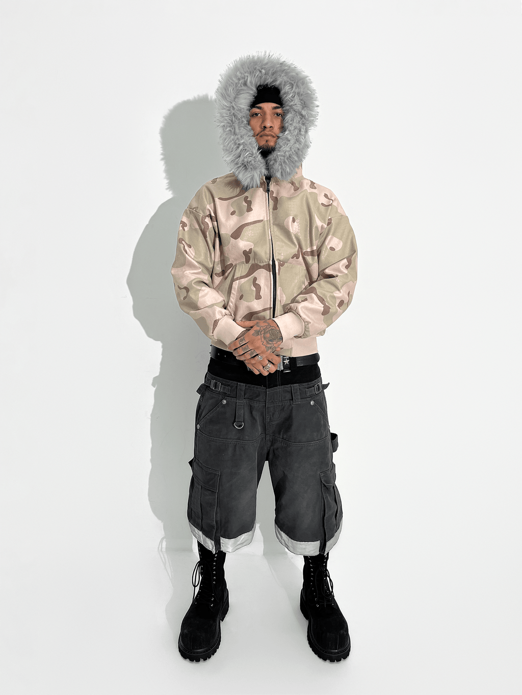 Serpentine Camo Hoodie