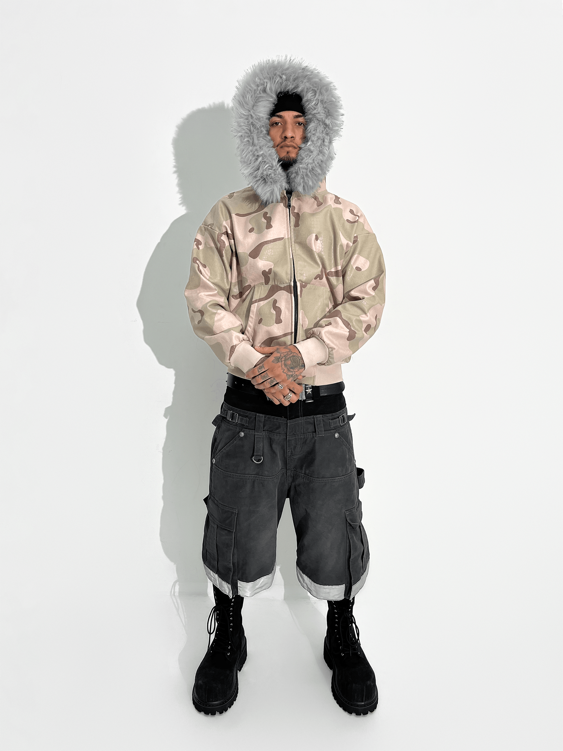 Serpentine Camo Hoodie