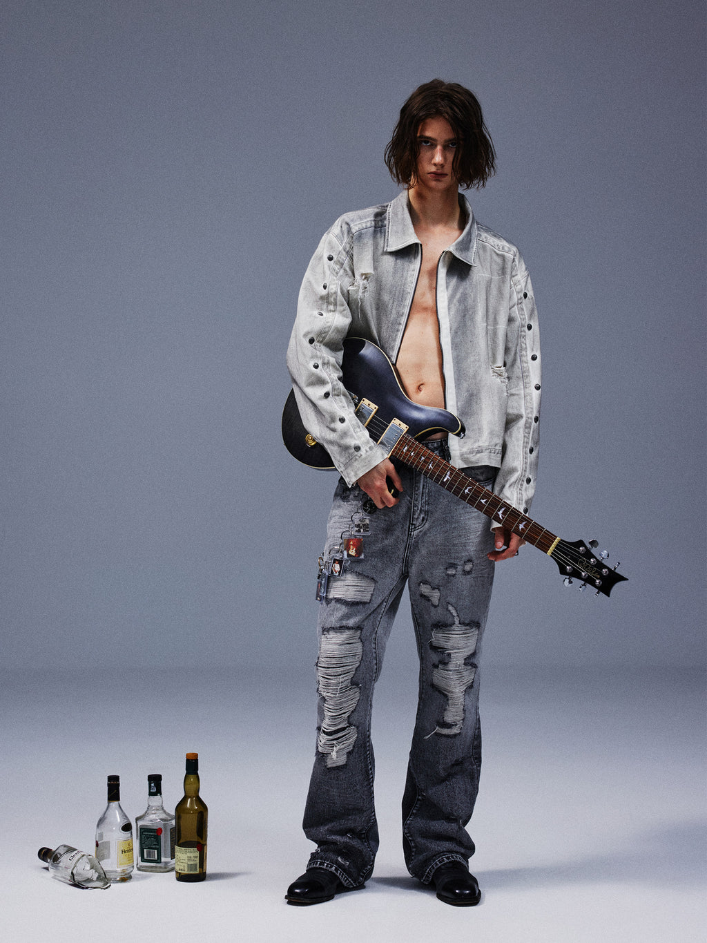 Gesso Flared Jeans