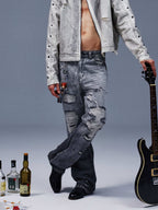 Gesso Flared Jeans - TecNineGroup