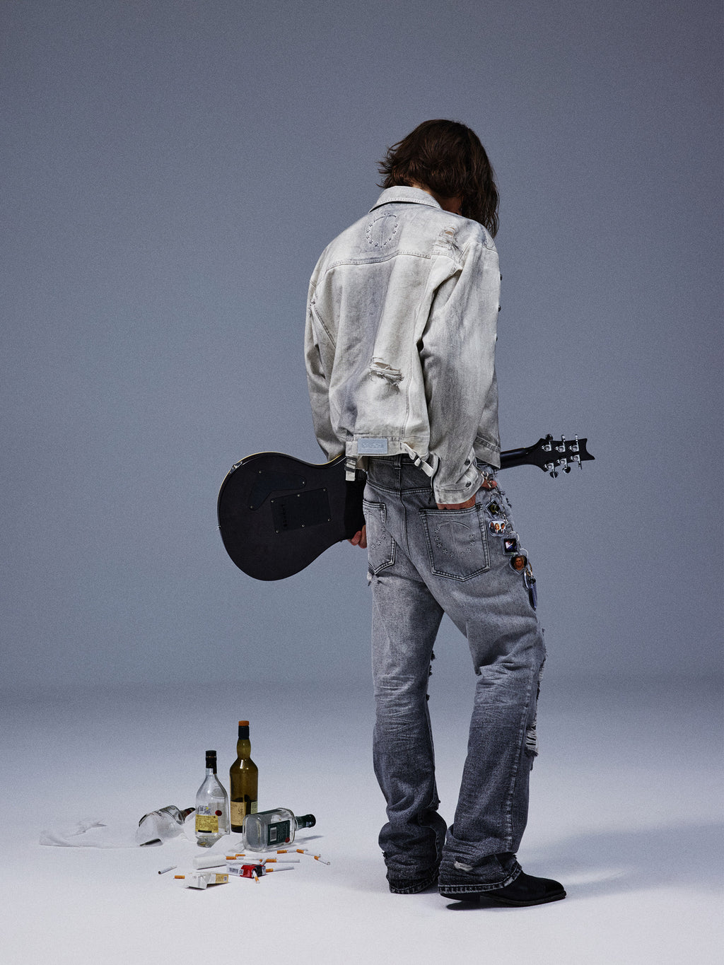 Gesso Flared Jeans