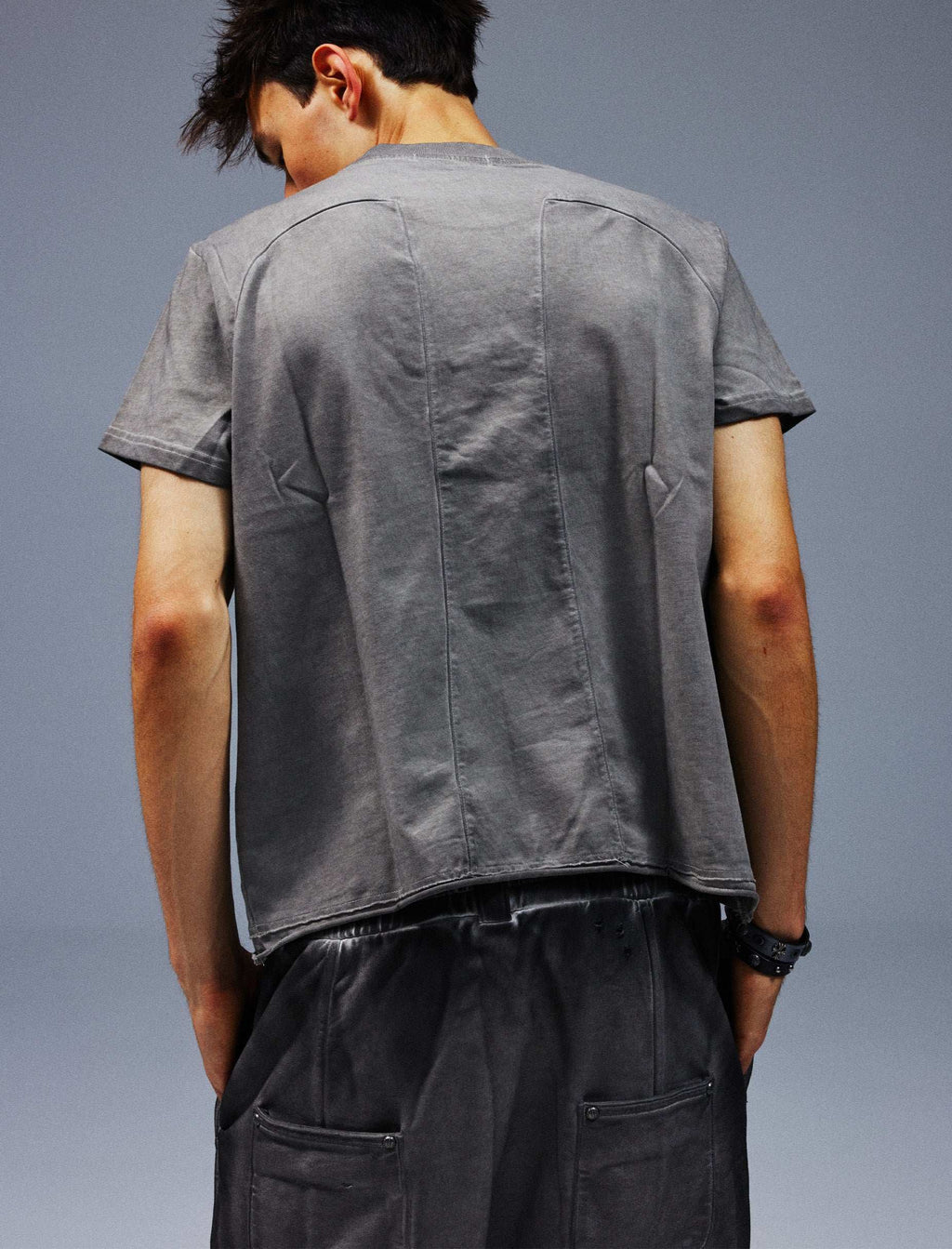 Washed Gray Tee - TecNineGroup