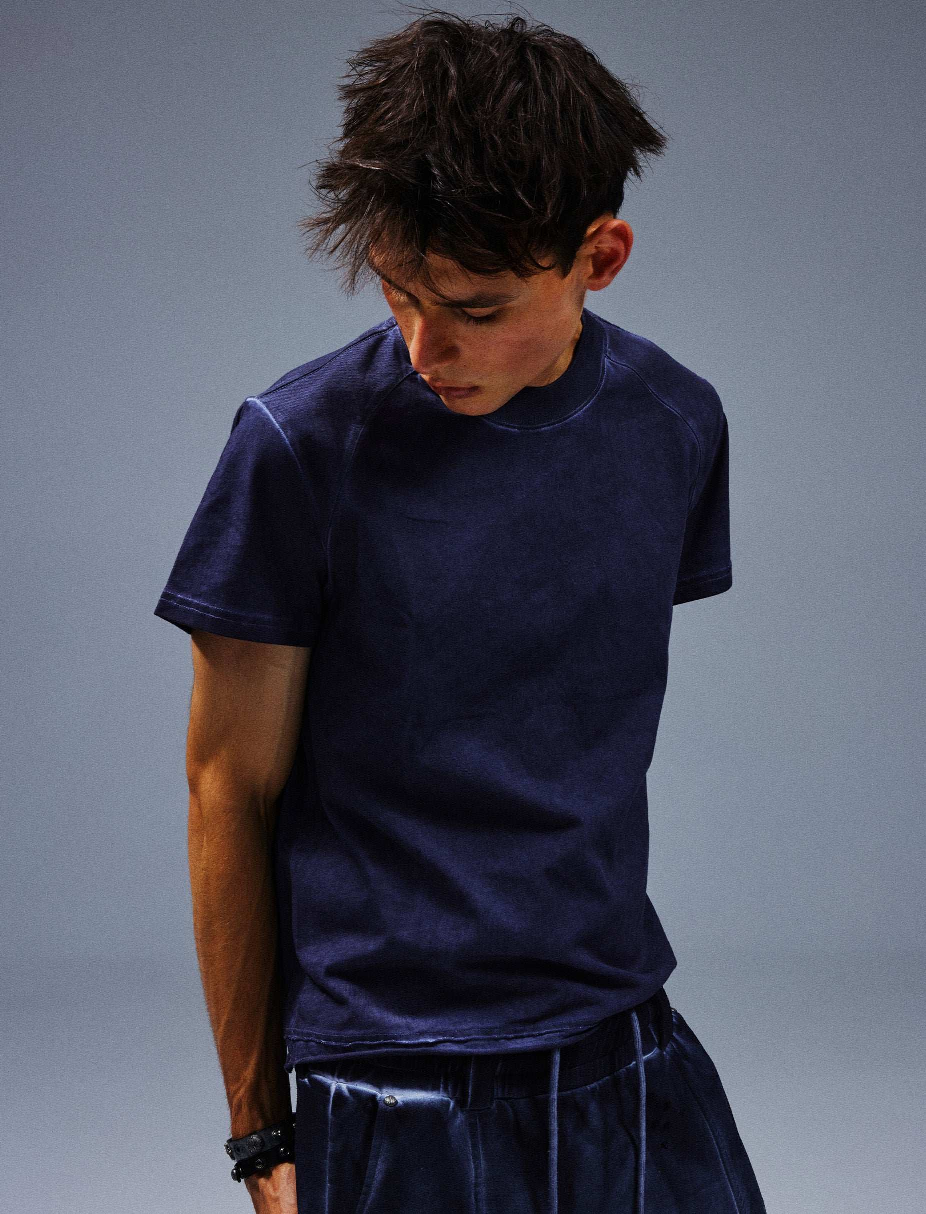 Washed Purple Tee - TecNineGroup