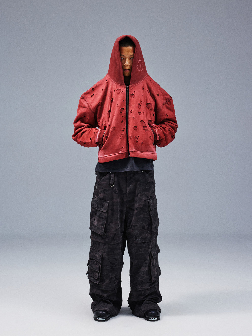 Distressed Hoodie