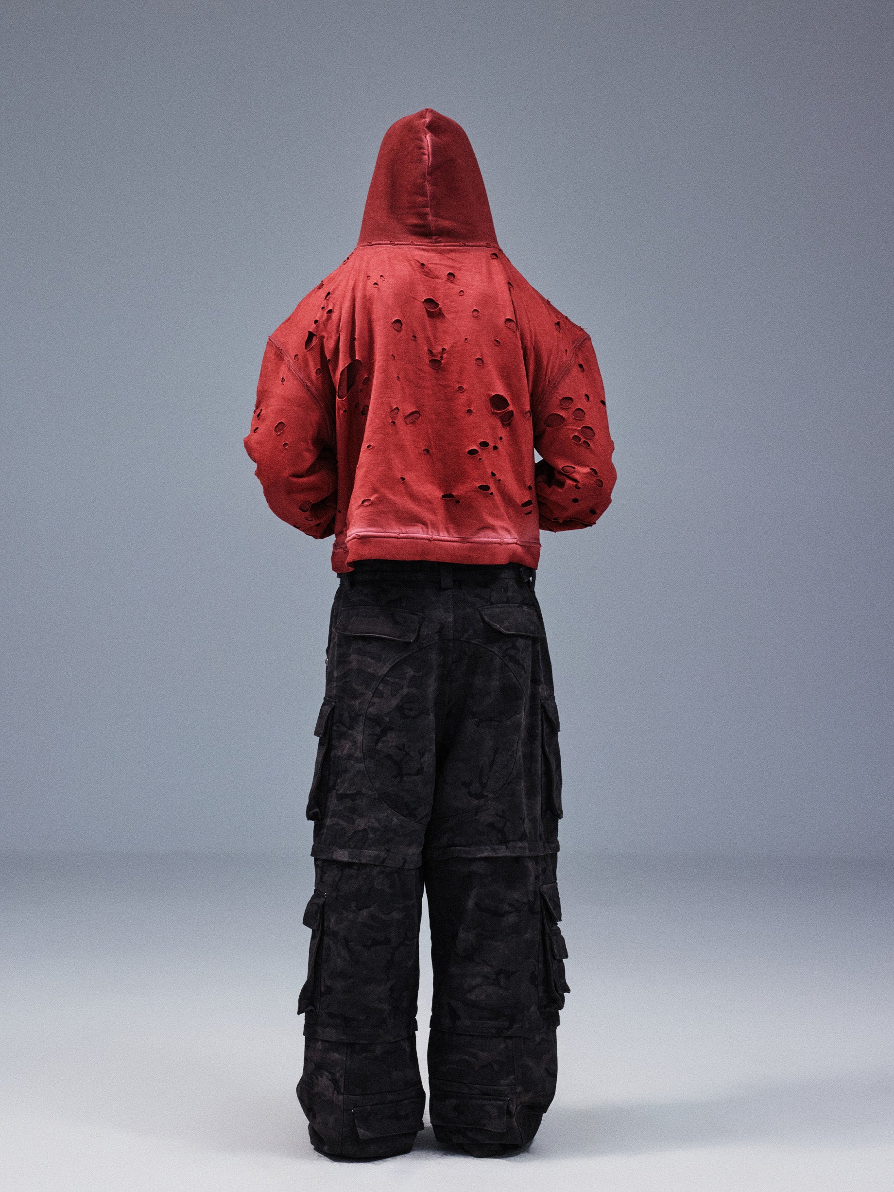 Distressed Hoodie