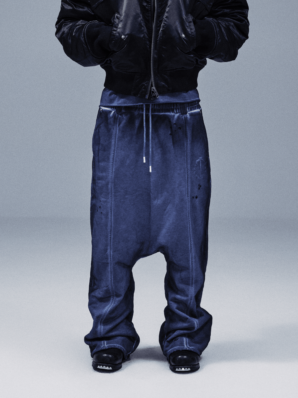 Drop-Crotch Sweatpants