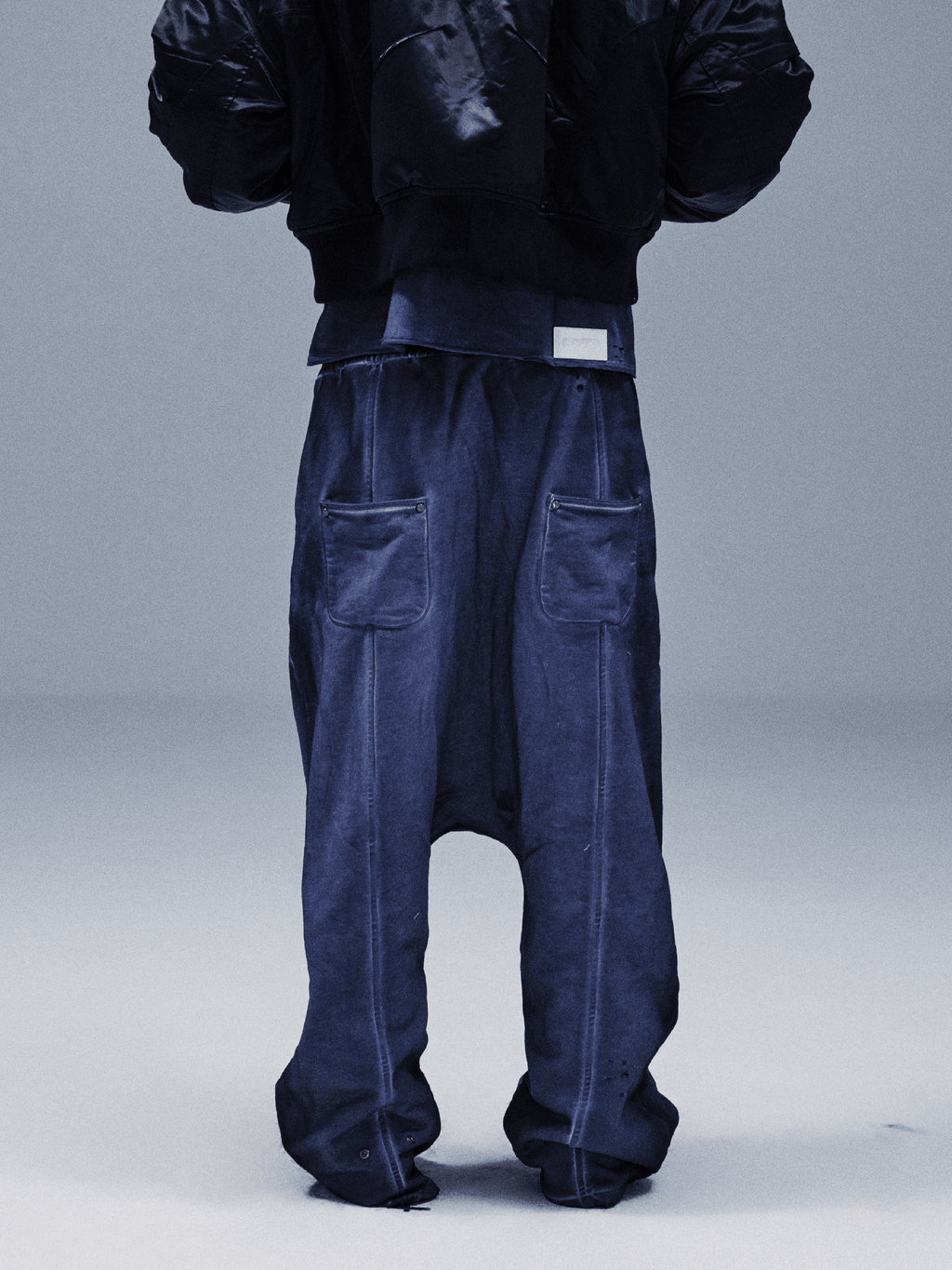 Drop-Crotch Sweatpants