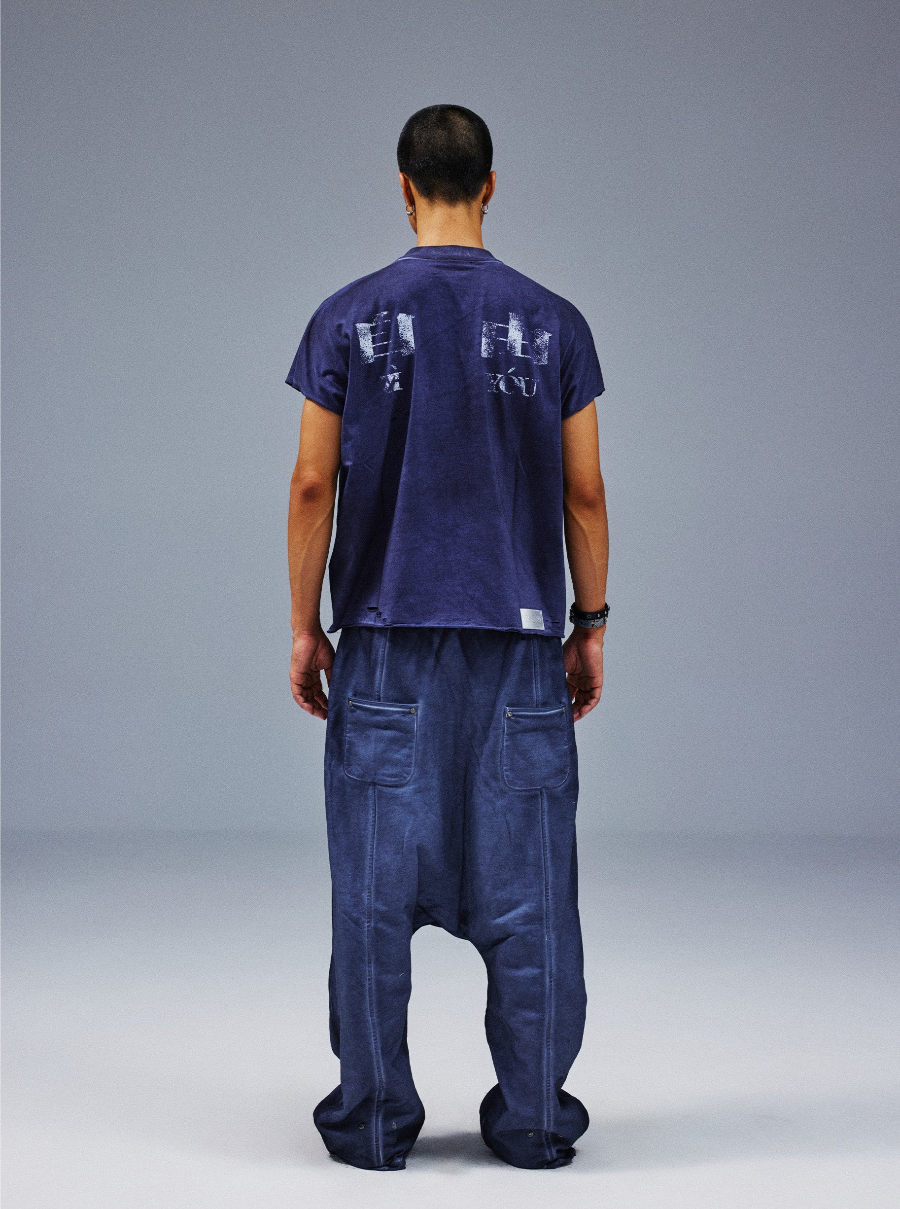 Drop-Crotch Sweatpants