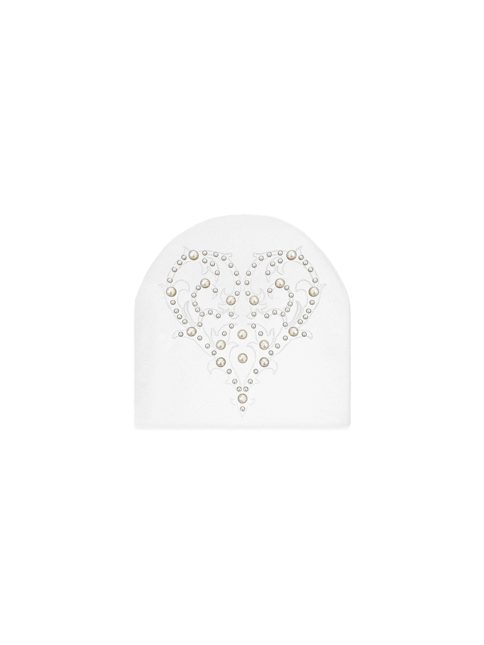 Heart Pearl Beanie