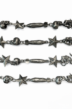 RED STAR MISSILE SKULL TROUSER CHAIN