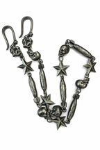 RED STAR MISSILE SKULL TROUSER CHAIN
