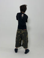 THORN STAR CROPPED PANTS
