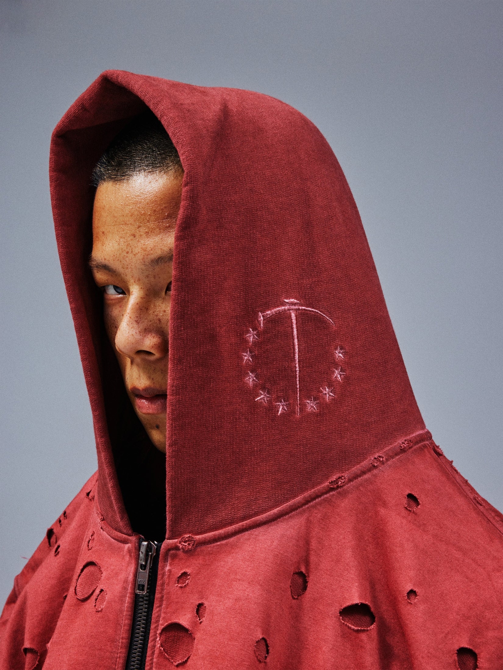 Distressed Hoodie