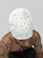 Heart Pearl Beanie