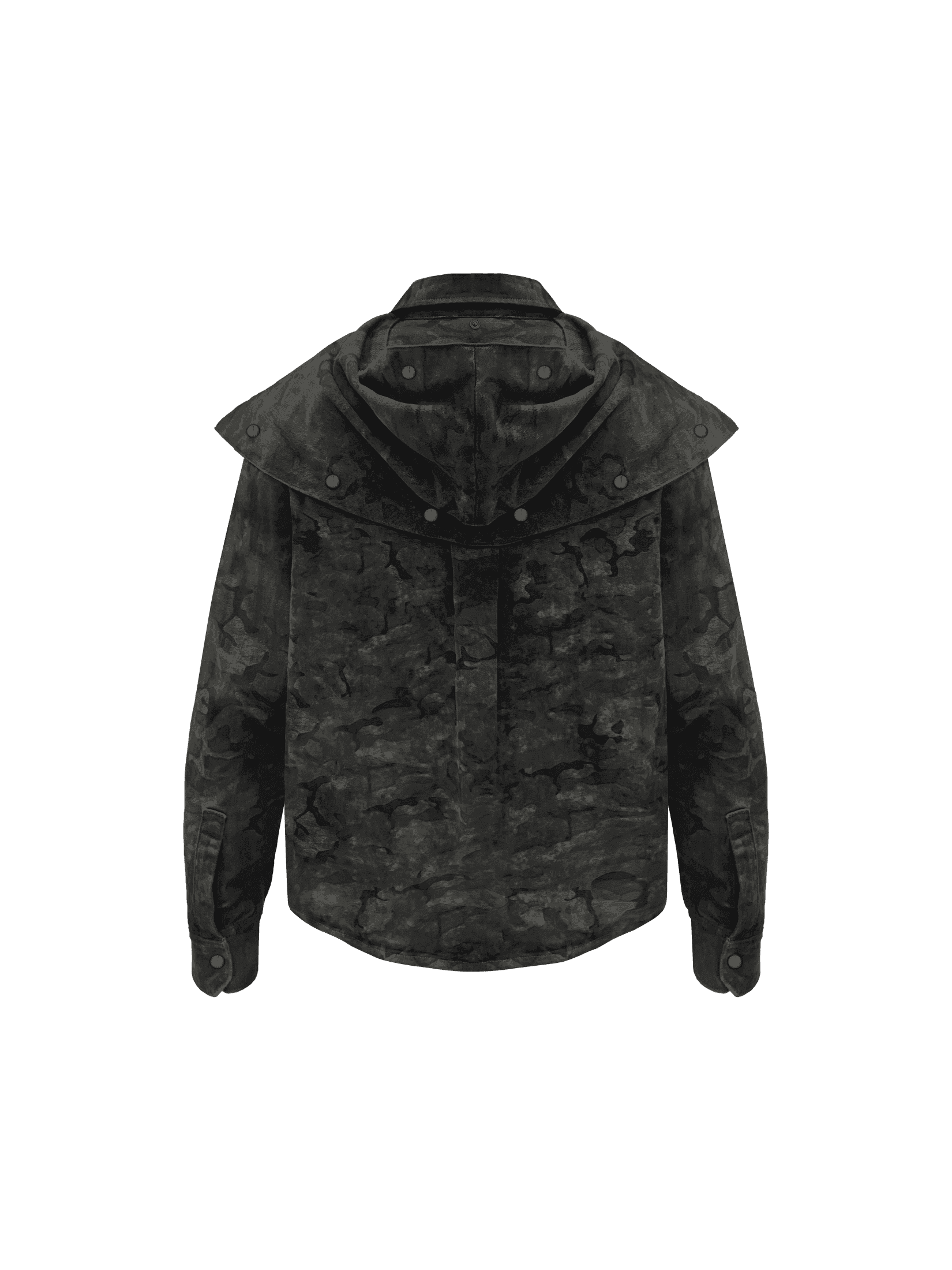 Camo Rivet Shirt Jacket - TecNineGroup